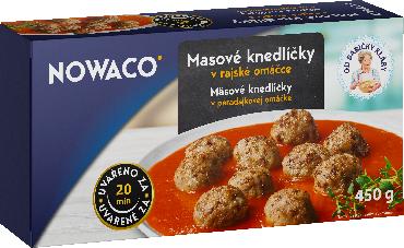 Knedličky mäsové v paradajkovej omáčke Nowaco450g