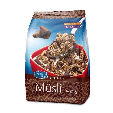 COOP Müsli s čokoládou 500g TK