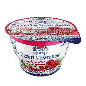COOP Dezert Proteín s tvarohom s malinami 150g TV