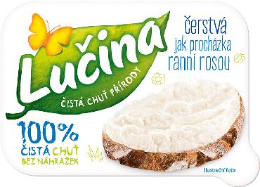 Lučina nátierka čistá chuť prírody 120g